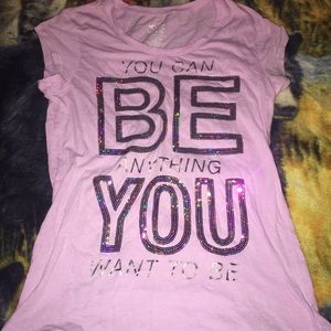 Justice Shirt Size 14 Purple